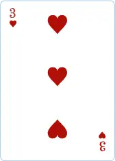 3 of Hearts