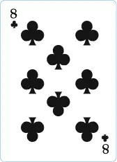 8 of Clubs